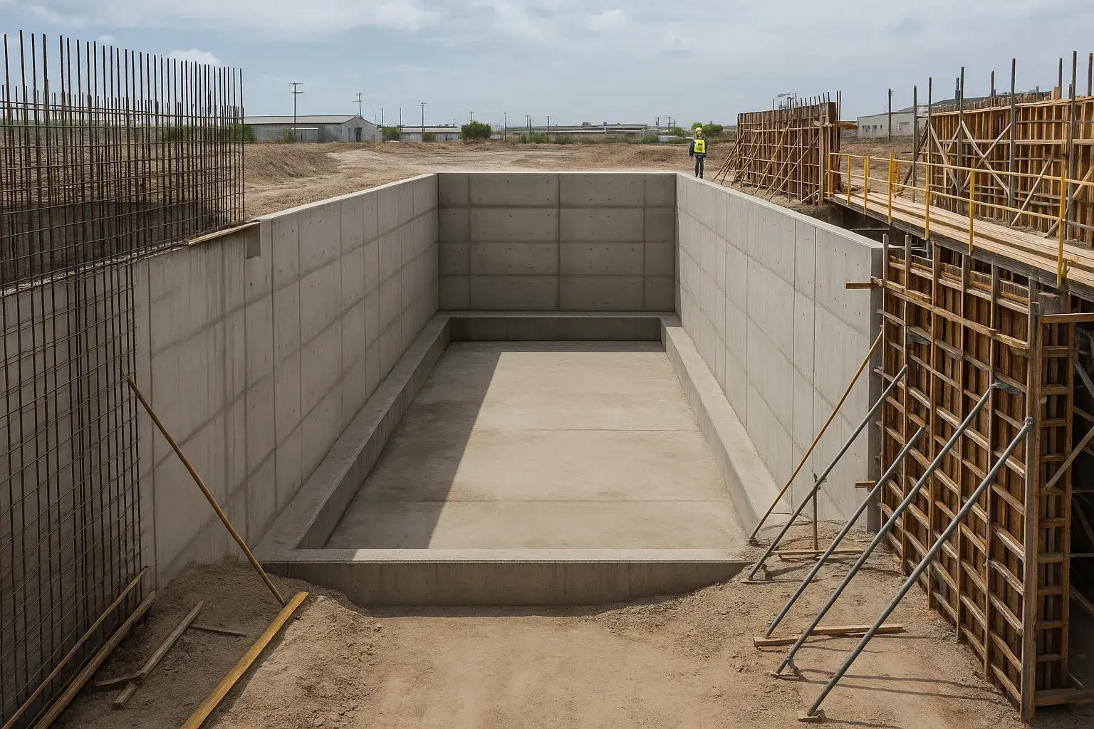 Cisterna obra civil